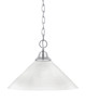 Toltec Lighting - 10-CH-2161 - One Light Pendant - Chain - Chrome