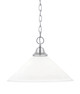 Toltec Lighting - 10-CH-318 - One Light Pendant - Chain - Chrome
