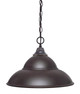 Toltec Lighting - 10-DG-429-DG - One Light Pendant - Chain - Dark Granite