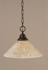 Toltec Lighting - 10-DG-702 - One Light Pendant - Any - Dark Granite
