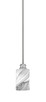 Toltec Lighting - 1151-BN-3009 - One Light Mini Pendant - Edge - Brushed Nickel