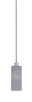 Toltec Lighting - 1151-BN-4092 - One Light Mini Pendant - Edge - Brushed Nickel