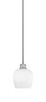 Toltec Lighting - 1151-BN-4811 - One Light Mini Pendant - Edge - Brushed Nickel