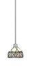 Toltec Lighting - 1151-BN-9485 - One Light Mini Pendant - Edge - Brushed Nickel