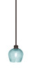 Toltec Lighting - 1151-ES-4605 - One Light Mini Pendant - Edge - Espresso