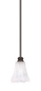 Toltec Lighting - 1151-ES-729 - One Light Mini Pendant - Edge - Espresso