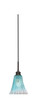 Toltec Lighting - 1152-ES-725 - One Light Mini Pendant - Edge - Espresso