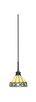 Toltec Lighting - 1152-ES-9405 - One Light Mini Pendant - Edge - Espresso