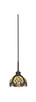 Toltec Lighting - 1152-ES-9945 - One Light Mini Pendant - Edge - Espresso