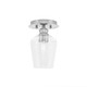 Toltec Lighting - 1160-BN-210 - One Light Semi-Flush Mount - Edge - Brushed Nickel