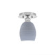 Toltec Lighting - 1160-BN-4022 - One Light Semi-Flush Mount - Edge - Brushed Nickel