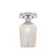 Toltec Lighting - 1160-BN-4253 - One Light Semi-Flush Mount - Edge - Brushed Nickel