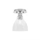 Toltec Lighting - 1160-BN-4760 - One Light Semi-Flush Mount - Edge - Brushed Nickel
