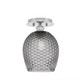 Toltec Lighting - 1160-BN-4902 - One Light Semi-Flush Mount - Edge - Brushed Nickel