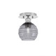 Toltec Lighting - 1160-BN-5112 - One Light Semi-Flush Mount - Edge - Brushed Nickel
