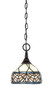 Toltec Lighting - 11-BC-9485 - One Light Mini Pendant - Chain - Black Copper