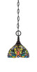 Toltec Lighting - 11-BC-9905 - One Light Mini Pendant - Chain - Black Copper