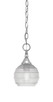 Toltec Lighting - 11-BN-5110 - One Light Mini Pendant - Chain - Brushed Nickel