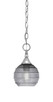 Toltec Lighting - 11-BN-5112 - One Light Mini Pendant - Chain - Brushed Nickel