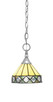 Toltec Lighting - 11-BN-9405 - One Light Mini Pendant - Chain - Brushed Nickel