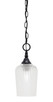 Toltec Lighting - 11-MB-4250 - One Light Mini Pendant - Chain - Matte Black