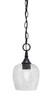 Toltec Lighting - 11-MB-4812 - One Light Mini Pendant - Chain - Matte Black