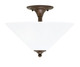 Toltec Lighting - 121-BRZ-2161 - Two Light Semi-Flush Mount - Semi-Flushes - Bronze