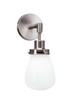 Toltec Lighting - 1231-BN-470 - One Light Wall Sconce - Meridian - Brushed Nickel