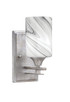 Toltec Lighting - 131-AS-3009 - One Light Wall Sconce - Uptowne - Aged Silver