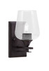 Toltec Lighting - 131-DG-210 - One Light Wall Sconce - Uptowne - Dark Granite