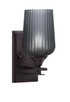 Toltec Lighting - 131-DG-4252 - One Light Wall Sconce - Uptowne - Dark Granite
