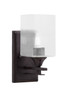 Toltec Lighting - 131-DG-530 - One Light Wall Sconce - Uptowne - Dark Granite