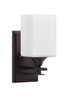 Toltec Lighting - 131-DG-531 - One Light Wall Sconce - Uptowne - Dark Granite