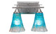 Toltec Lighting - 132-AS-725 - Two Light Bath Bar - Uptowne - Aged Silver