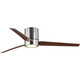 manufacturer_finish:Brushed Nickel/SilverAmerican Walnut|manufacturer_glass:White Opal Shatterproof|fan_control:3 Speed Remote Control