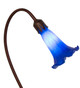 Blue One Light Accent Lamp (12500)