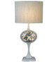 Meyda Tiffany - 12569 - Two Light Table Lamp - Cameo Dragonfly - Nickel