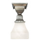 Bungalow One Light Flushmount (129075)