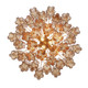 Addis Nine Light Chandelier (ADD-308-AG-AM)