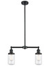 Innovations - 209-OB-G312 - Two Light Island Pendant - Franklin Restoration - Oil Rubbed Bronze