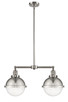Innovations - 209-SN-HFS-84-SN - Two Light Island Pendant - Franklin Restoration - Brushed Satin Nickel
