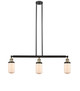 Innovations - 213-BAB-G311 - Three Light Island Pendant - Franklin Restoration - Black Antique Brass
