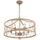 Brixton Six Light Chandelier (BRX-B7906-BS)