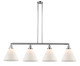 Innovations - 214-PC-G41-L - Four Light Island Pendant - Franklin Restoration - Polished Chrome