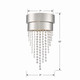Clarksen Two Light Wall Sconce (CLA-A3202-PN-CL-MWP)