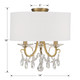 Othello Three Light Semi Flush Mount (6623-VG-CL-MWP_CEILING)