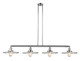 Innovations - 214-PC-MFR-PC-12-LED - LED Island Pendant - Franklin Restoration - Polished Chrome