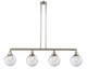 Innovations - 214-PN-G204-8-LED - LED Island Pendant - Franklin Restoration - Polished Nickel