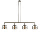 Innovations - 214-PN-G78-LED - LED Island Pendant - Franklin Restoration - Polished Nickel