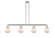 Innovations - 214-SN-G321 - Four Light Island Pendant - Franklin Restoration - Brushed Satin Nickel